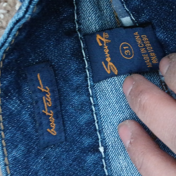 Seven7  denim bootcut jeans size 31 - Picture 9 of 15